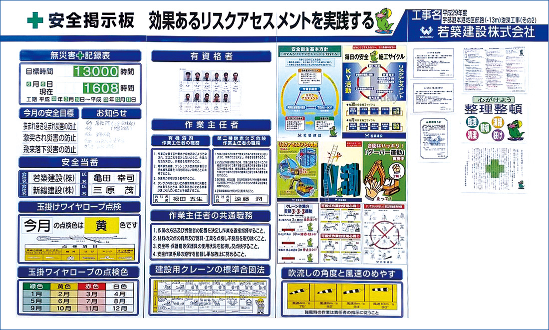 安全掲示板　効果あるリスクアセスメントを実践する