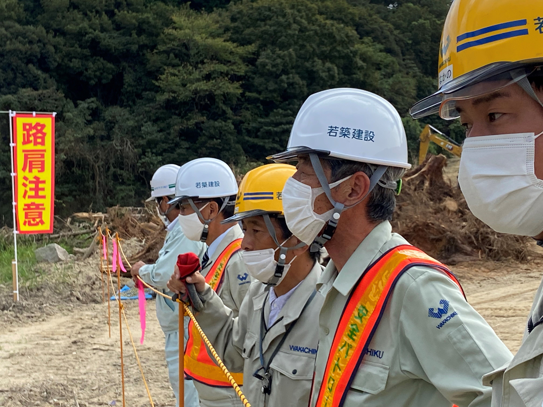 社長現場パトロール