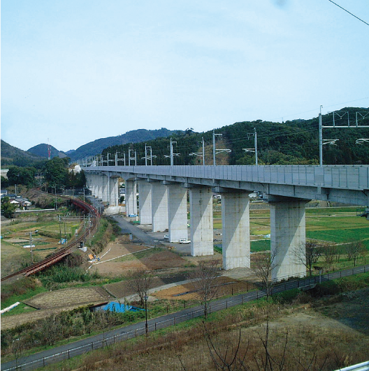 【鉄道】九州新幹線水俣川橋梁（熊本県）
