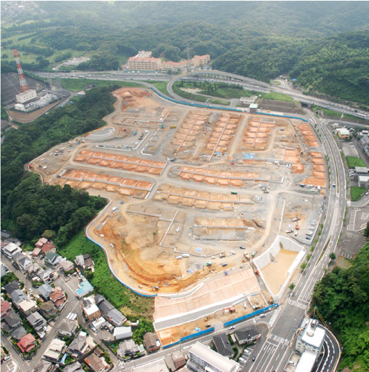 【宅地造成】八幡東山路松尾開発事業宅地造成