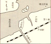 戸畑一文字海岸埋立図